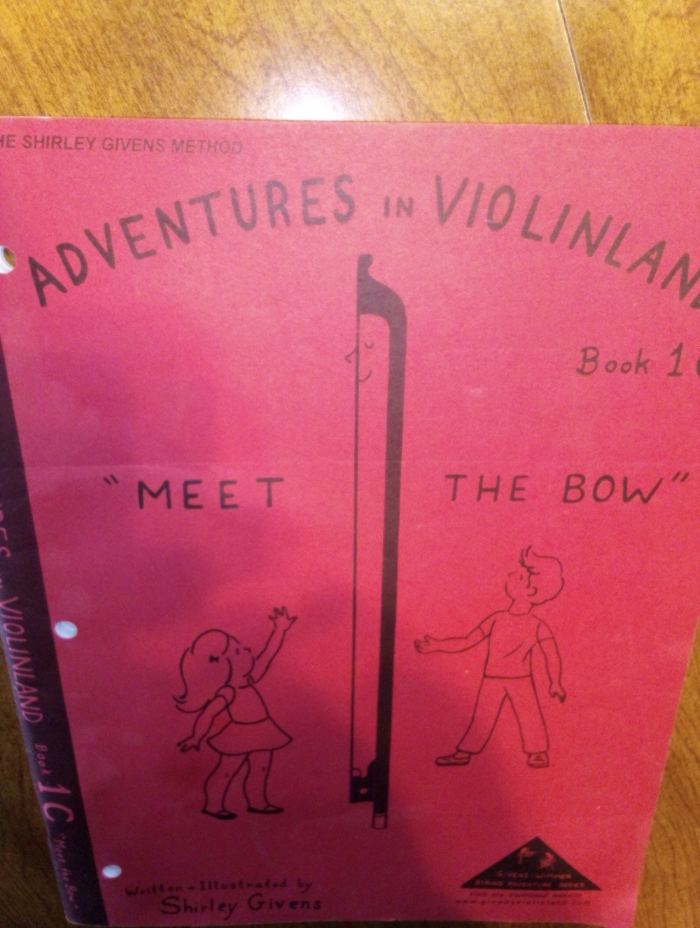 Adventures In Violinland Book 1C Meet The Bow Shirley Givens 1993 Softcover